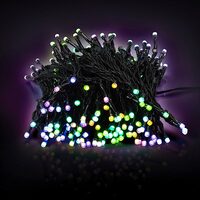 Instalatie luminoasa 198 led-uri, Smart Wi-Fi, Lungime 19.7 m, 230V, IP44, Multicolor