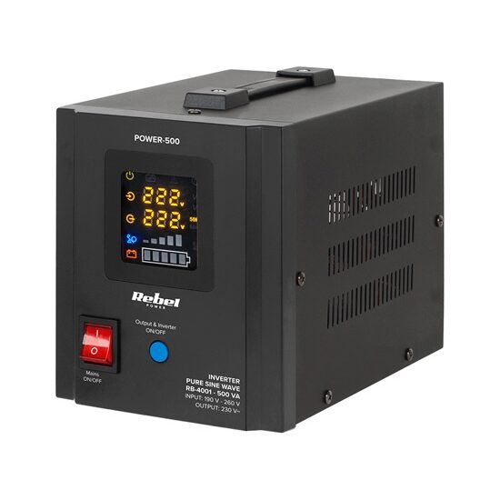 UPS centrale termice 500VA/300W 12V, sinus pur, 190 - 260 VAC
