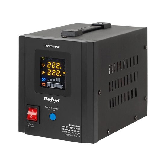 UPS centrale termice 800VA /500W, 12V, unda sinusoidala pura