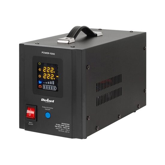 UPS centrale termice 1000VA /700W 12V, unda siunusoidala pura, 190 - 260 VAC