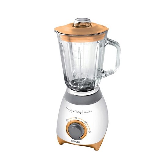 Blender de masa, putere 500 W, Bol din sticla, cutite Inox, 2 trepte de viteza