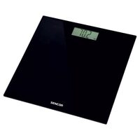 Cantar din sticla securizata, max 150 Kg, LCD, Negru, 1 x CR2032