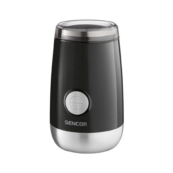 Rasnita electrica de cafea, putere 150W, 50 g, 2 lame inoxidabile, neagra
