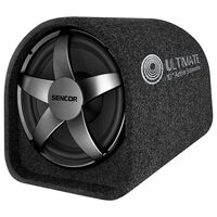 Subwoofer activ 25 cm, 400W, Raspuns in frecventa 50 - 250Hz, 450 x 288 x 306 mm