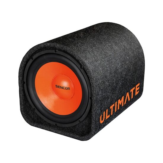Subwoofer activ 30 cm, 600W, Conectori de intrare RCA stereo
