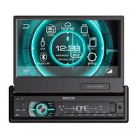 Player auto multimedia, 1 DIN, 4 x40W, Bluetooth, USB, Panoul frontal complet detasabil