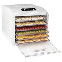 Deshidrator fructe si legume, 650 W, 6 tavi, 5 programe automate