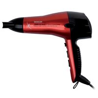 Uscator de par 2000 W, 3 trepte de temperatura, 2 viteze, Rosu