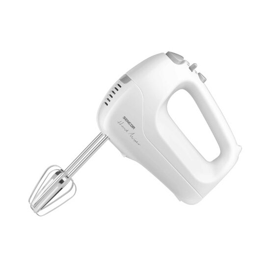 Mixer de mana,  White 200 W, 5 viteze, functie turbo