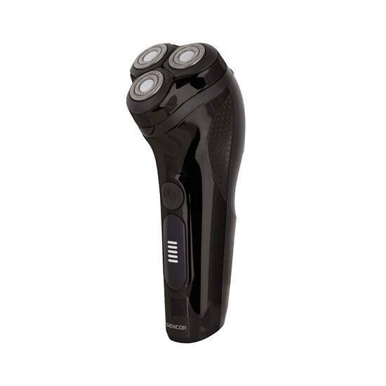 Aparat de ras cu acumulator, 3 capete rotative, oscilante, cutite Inox, 50 min, Motor silentios 3W