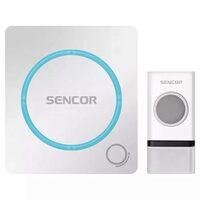Sonerie wireless, 48 melodii, IP44, 1 x baterie LR23A, 90 x 80 x 23 mm