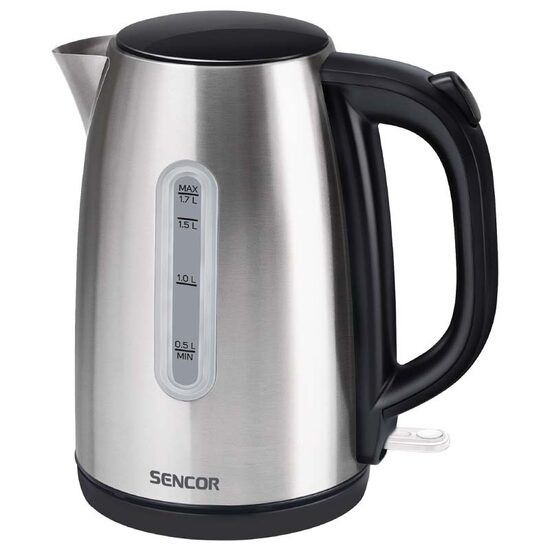 Fierbator electric cordless, Inox 1.7l, putere 2200 W, filtru detasabil, cana gradata, IP20