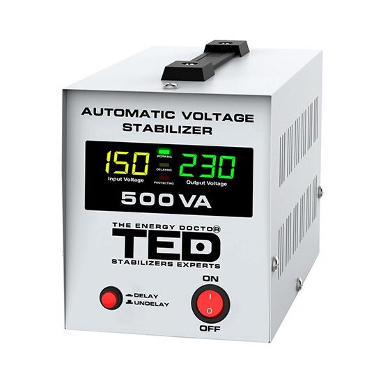 Stabilizator automat de tensiune 500 VA/300 W, 135-265 V