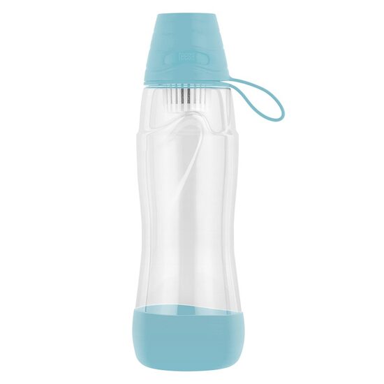 Sticla filtranta cu filtru carbon activ, Teesa 550 ml, Albastru