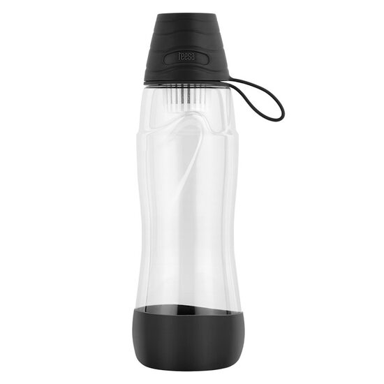 Sticla filtranta cu filtru carbon activ, Teesa 550 ml, Negru