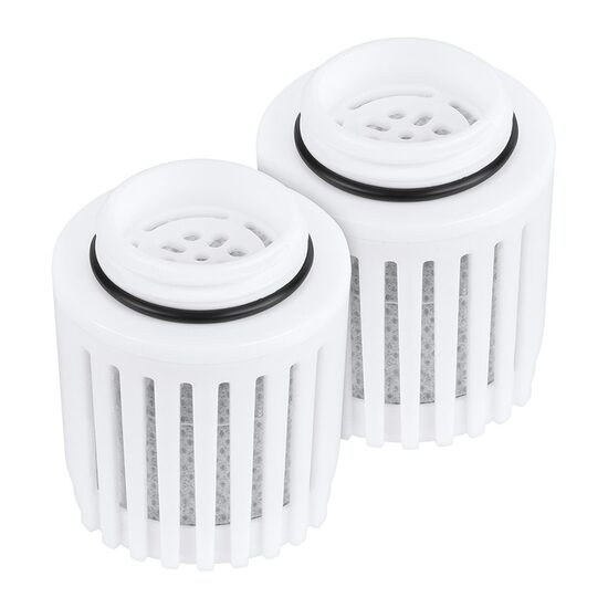 Set 2 Cartuse filtrante pentru Sticla Teesa, capacitate 300 l, Carbune activ