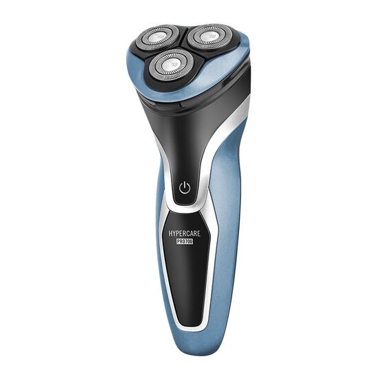 Aparat de ras cu acumulator Li-Ion, IPX7, 3 capete rotative, oscilante, cutite Inox, 60 min, Motor silentios 8 W, microUSB