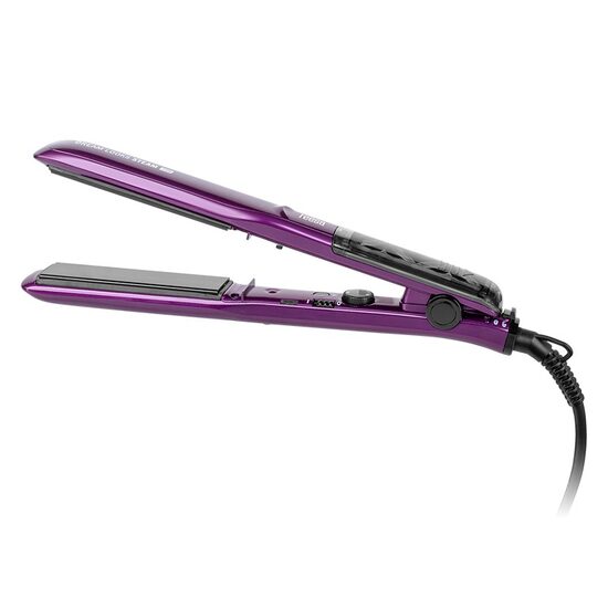 Placa de par cu invelis ceramic, 5 setări de temperatura 150° C - 230° C, 52 W, Funcție Steam