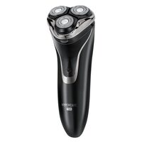 Aparat de ras cu acumulator Li-Ion, 3 capete rotative, IPX6, Lame Inox, 45 min, Operare silentioasa, 3W