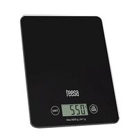 Cantar de bucatarie ultra subtire, Sticla, Ecran LCD, 1g-5kg, 1xCR2032