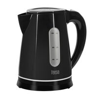 Fierbator electric cordless, Teesa 1.8 l, putere 2200 W, cana gradata, Baza pivotanta 360 grade
