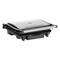 Grill electric Teesa 1500 W, suprafata striata 243 x 168 mm, Tava de colectare detasabila