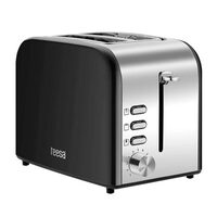 Prajitor de paine Inox, cu 6 niveluri de rumenire, 2 felii, 850 W