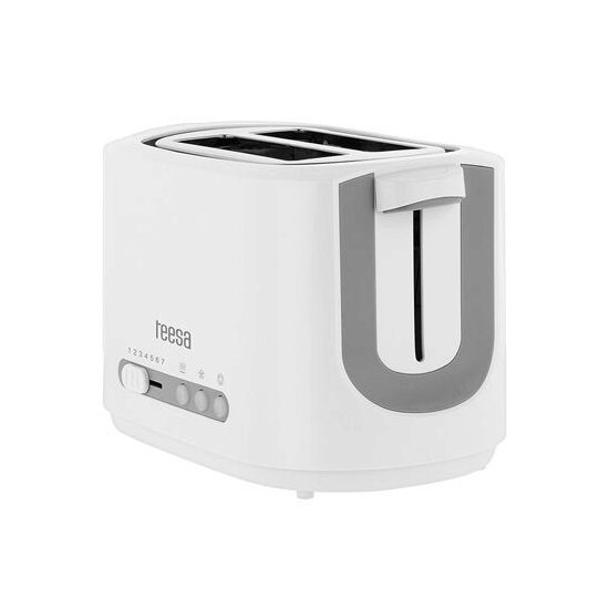 Prajitor de paine cu 7 niveluri de rumenire, 2 felii, 850 W