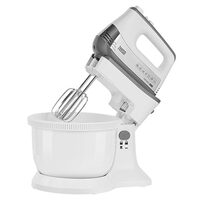 Mixer cu bol rotativ 3.4 l, Grey 500 W, 5 trepte de viteza, functie turbo