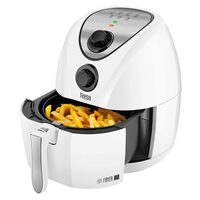 Friteuza cu aer cald, digitala, 3.2 Litri, 1400W, 3 Programe, Timer, Alb