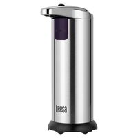 Dispenser automat pentru sapun spuma, Teesa Inox 250 ml, 5W, IPX3, Argintiu