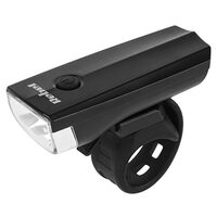Far bicicleta, prindere ghidon, Baterie 2 x AA, Negru, 1 W