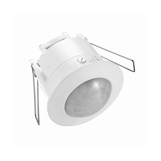 Senzor de miscare incastrabil, max 6 m, Prag minim iluminare reglabil 3 - 2000 lux, 360 grade