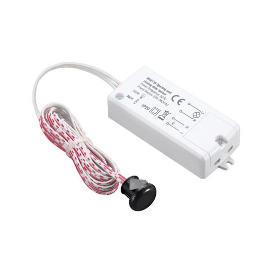 Senzor de miscare cu detector infrarosu, 500W, IP20, Distanta de detectie 6 m