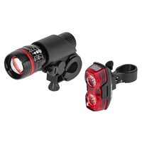 Set far si stop pentru bicicleta, 1 W, 37 lm, 2 x AAA