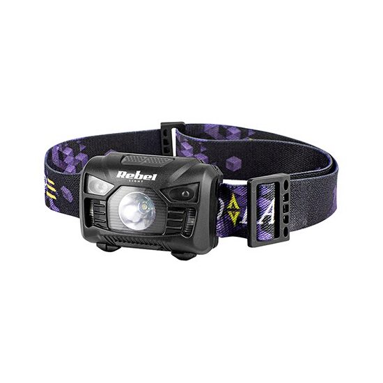 Lanterna frontala 120 lm, Acumulator, Distanta iluminare 40 m, IPX4, 3W