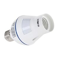 Senzor de miscare dulie E27, 120 grade, max 60W, detectie 6 m