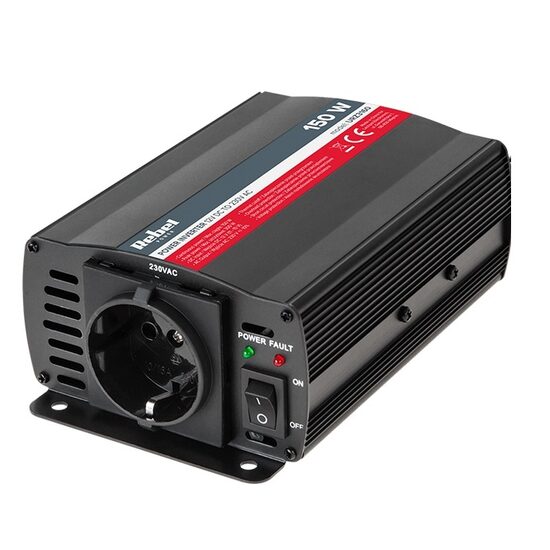 Invertor de tensiune, 12V-220V, putere 150 W, Conectare la bricheta
