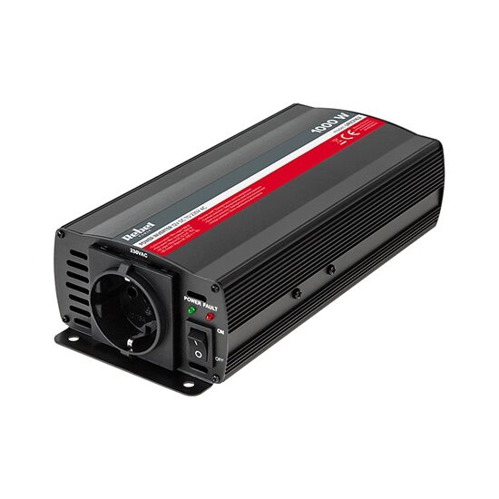 Invertor de tensiune, 12V-220V, putere 500 W, Conectare la bricheta