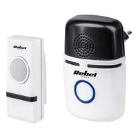 Sonerie wireless, 48 melodii, IP44, 230V, raza de actiune 100 m, Alb/Negru
