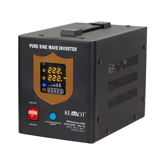 UPS pentru centrale termice 800VA/500W 12V, sinus pur