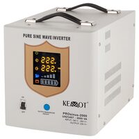 UPS centrale termice 2000VA/1200W, 12V, unda sinusoidala pura, Alb