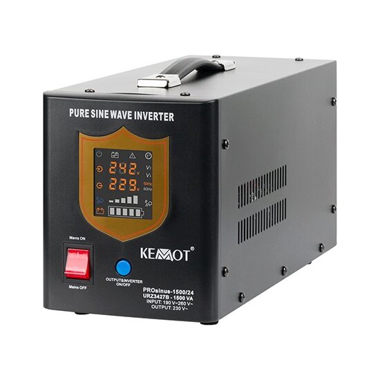 UPS pentru centrale termice 1500VA/1050W 24V, sinus pur