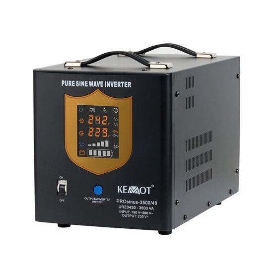 UPS centrale termice 3500VA/ 2400W, 190 - 260 V, unda sinusoidala pura