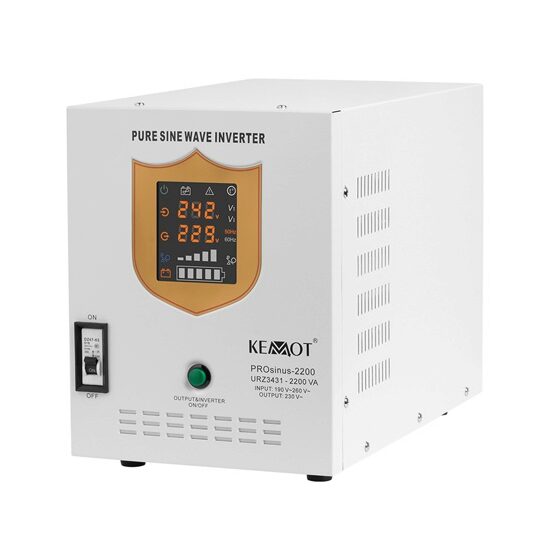 UPS pentru centrale termice 2200VA/ 1600W 12V, unda sinusoidala pura