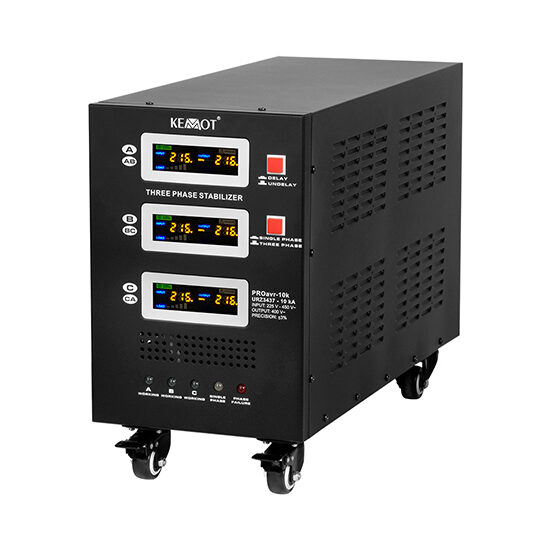 Stabilizator automat de tensiune cu servomotor 10KVA, 225 - 450 V