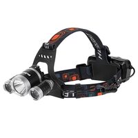 Lanterna frontala cu acumulator, 350 lm, Distanta de iluminare 200 m, stroboscop