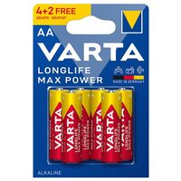 Set 6 baterii Varta Max Power, LR06, AA