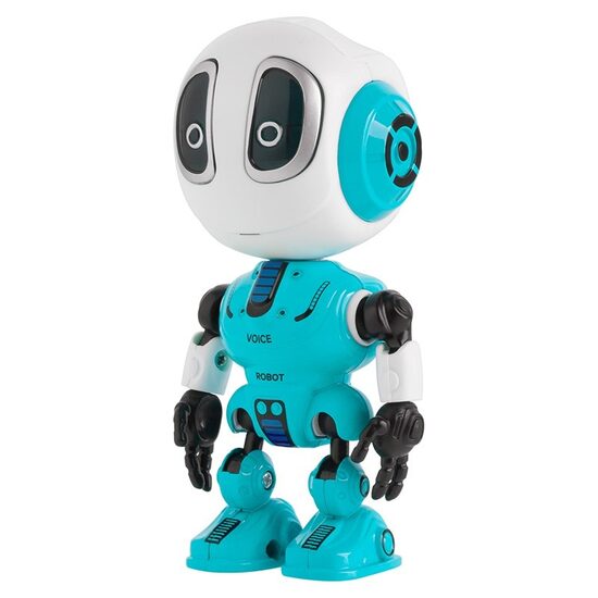 Robot interactiv cu microfon si difuzor, Blue Robo 120 x 55 x 50 mm