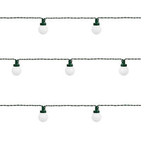 Instalatie luminoasa 30 becuri led, Multicolor, lungime 8.8 m, IP44, 230V